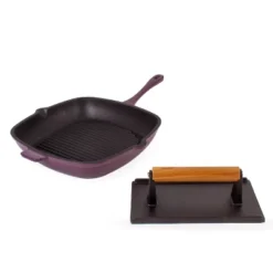 BergHOFF Neo 2Pc Cast Iron Grill Set, Grill Pan & Bacon/Steak Press -Target KitchenAid GUEST 23ef90f2 0d77 4e05 b734 4e28ac7c28ba