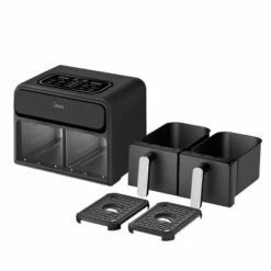 Midea 8.4qt Two-Zone Air Fryer: Dual Baskets, Digital Control, Nonstick, Cool Touch, 1650W, Black -Target KitchenAid GUEST 2406b3cb 65a0 4cb3 bf99 7e0c7df56e87