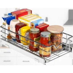 Hold N' Storage - Pull Out Pantry Cabinet Organizer With Anti Rust Chrome Finish, Heavy-Duty, Smooth Slide 21 Hold N' Storage - Pull Out Pantry Cabinet Organizer With Anti Rust Chrome Finish, Heavy-Duty, Smooth Slide -Target KitchenAid GUEST 2477086e 51bf 4660 9c4b b3a81b686f6f