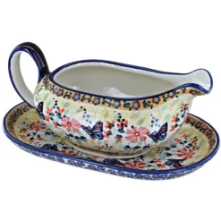 Blue Rose Polish Pottery S119 Manufaktura Gravy Boat & Plate 20 Blue Rose Polish Pottery S119 Manufaktura Gravy Boat & Plate -Target KitchenAid GUEST 24a0f8b4 3900 467e b825 e397f656b08b