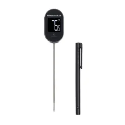 KitchenAid Pivoting Display Digital Instant-Read Kitchen Thermometer: Meat & Food Thermometer, Black, -4 To 482°F Range -Target KitchenAid GUEST 24b3dcbf 23bd 438d 9008 faef975aef7f