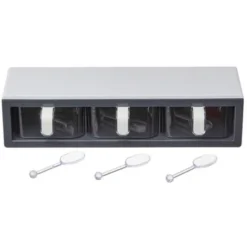 The Lakeside Collection 3-Compartment Spice Organizer - Wall Storage Rack -Target KitchenAid GUEST 24b5d185 329f 41da a38a 5d586a18c25e