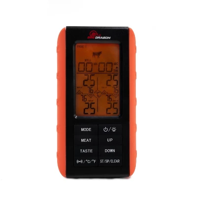 BBQ Dragon 4 Probe Wireless Meat Thermometer: Remote, Heat-Resistant, 490ft Range 3 BBQ Dragon 4 Probe Wireless Meat Thermometer: Remote, Heat-Resistant, 490ft Range