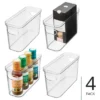 IDesign Plastic Pantry Bin For Kitchen Organizing - Set Of 4 - Clear -Target KitchenAid GUEST 24dfe722 af1c 4ac0 ac42 19904d9938fa