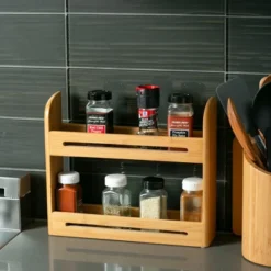 RSVP International Bamboo Spice Rack (No Jars) -Target KitchenAid GUEST 2521c2e7 414a 42be a12a a61f5b724f35