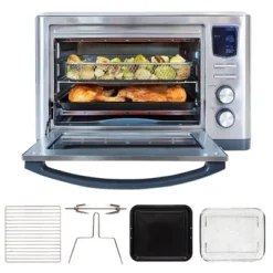Kenmore 11-in-1 25qt Digital Air Fryer Convection Toaster Oven Rotisserie: Stainless Steel Countertop Oven, 1700W 14 Kenmore 11-in-1 25qt Digital Air Fryer Convection Toaster Oven Rotisserie: Stainless Steel Countertop Oven, 1700W -Target KitchenAid GUEST 253375ea 5409 43b1 8793 451f51f1d672