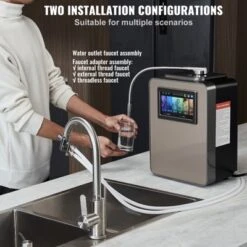 VEVOR Alkaline Water Ionizer Machine, PH 2.5-11.2 Alkaline Acidic Hydrogen Water Purifier, 6 Water Settings Home Filtration System, Up To -850mV ORP 14 VEVOR Alkaline Water Ionizer Machine, PH 2.5-11.2 Alkaline Acidic Hydrogen Water Purifier, 6 Water Settings Home Filtration System, Up To -850mV ORP -Target KitchenAid GUEST 2539869a d4eb 4d0a 9e7c e81fa474da99