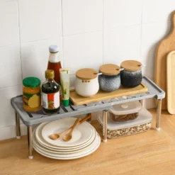HONEIER Expandable Kitchen Storage Rack For Tidy Home Organization -Target KitchenAid GUEST 253b3ac3 3514 409f b507 fe230a7b53fe