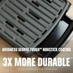 George Foreman Fully Submersible Grill, NEW Dishwasher Safe, Wash The Entire Grill, Easy-to-Clean Nonstick, Black/Grey 13 George Foreman Fully Submersible Grill, NEW Dishwasher Safe, Wash The Entire Grill, Easy-to-Clean Nonstick, Black/Grey -Target KitchenAid GUEST 25655bf8 7a4c 4351 83d4 8362a8e9355e