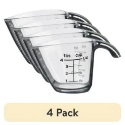 (4 Pack) 1/4C Plastic Mini Measuring Cup, Black/Transparent 13 (4 Pack) 1/4C Plastic Mini Measuring Cup, Black/Transparent -Target KitchenAid GUEST 2596c955 8b36 4919 af45 d3c2a293ca93