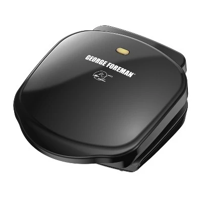 George Foreman GR10B 2-Serving Classic Plate Electric Indoor Grill And Panini Press, Black 10 George Foreman GR10B 2-Serving Classic Plate Electric Indoor Grill And Panini Press, Black - Image 8
