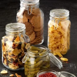 Bormioli Rocco Fido Glass Jar - 67.75 Oz Large Airtight Containers With Clamp Lids & Rubber Seals, BPA-Free Italian Jar - (Set Of 2) 14 Bormioli Rocco Fido Glass Jar - 67.75 Oz Large Airtight Containers With Clamp Lids & Rubber Seals, BPA-Free Italian Jar - (Set Of 2) -Target KitchenAid GUEST 25f979ec f208 4bcf 87e4 e27b3cf6c18f