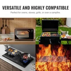 VEVOR Reversible Grill/Griddle, 9.7"x16.7" Pre-Seasoned Cast Iron Griddle, Rectangular Double Burner Griddle Pan With Handles, Flat Top Plate, Black 15 VEVOR Reversible Grill/Griddle, 9.7"x16.7" Pre-Seasoned Cast Iron Griddle, Rectangular Double Burner Griddle Pan With Handles, Flat Top Plate, Black -Target KitchenAid GUEST 25ffcd8e 4ff6 4cbe 9723 e960fad7175d