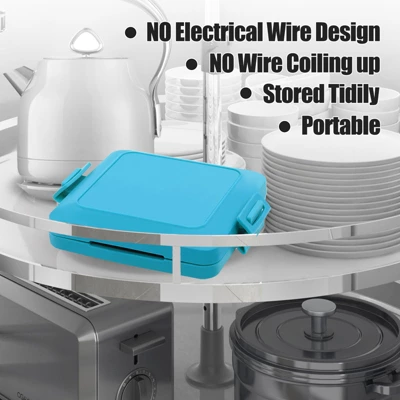 Itopfox Microwave Toaster Sandwich Maker, Waffle Maker, Panini Press, Dishwasher Safe, No Electricity, Fast Cooking, Time Saving, Portable For Travel 7 Itopfox Microwave Toaster Sandwich Maker, Waffle Maker, Panini Press, Dishwasher Safe, No Electricity, Fast Cooking, Time Saving, Portable For Travel - Image 5