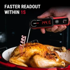 ThermoPro Lightning 1-Second Professional-Grade Meat Thermometer, Motion Sensor And Ambidextrous Rotating Display Food Thermometer -Target KitchenAid GUEST 264e2684 d4cd 4af0 9b7a 503fb747ce96