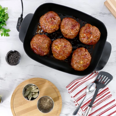 MegaChef 3qt Electric Fry Pan With Non-Stick Coating 7 MegaChef 3qt Electric Fry Pan With Non-Stick Coating - Image 5