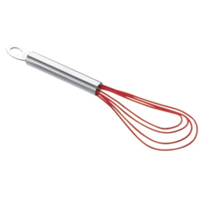Cuisipro 8 Inch Silicone Flat Whisk, Red 8 Cuisipro 8 Inch Silicone Flat Whisk, Red - Image 6