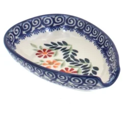 Blue Rose Polish Pottery Manufaktura Spoon Rest -Target KitchenAid GUEST 2737a54f 9afc 40af a4a1 aa8c19e64923