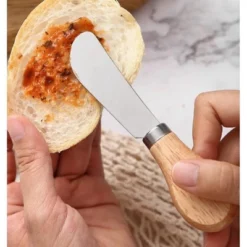 Kitcheniva Stainless Steel Cheese Knife Set 4 Pcs