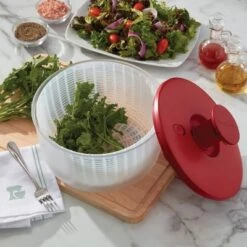 KitchenAid Salad Spinner: Large 7.43 Qt Red Plastic Lettuce Spinner, Hand Wash, 2-Piece Set 13 KitchenAid Salad Spinner: Large 7.43 Qt Red Plastic Lettuce Spinner, Hand Wash, 2-Piece Set -Target KitchenAid GUEST 27a8dc15 ec56 40ed 87a6 d0470ce669c7