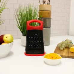 BergHOFF CooknCo 10" Non-Stick Grater, Red & Black 11 BergHOFF CooknCo 10" Non-Stick Grater, Red & Black -Target KitchenAid GUEST 27eacf0b 8e51 45c0 a490 7feb40c78094