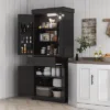Yukimo 71" Tall Kitchen Pantry Cabinet, LED Light With Sensor, Drawer & Adjustable Shelves, Black -Target KitchenAid GUEST 281d7b30 58bf 4b5d af2e cff8da774afa