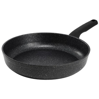 Korkmaz Ornella Nonstick Aluminum Frying Pan In Granite Black 8 Korkmaz Ornella Nonstick Aluminum Frying Pan In Granite Black - Image 6