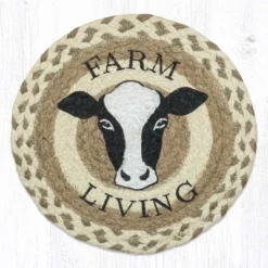 Earth Rugs Suzanne Pienta Farm Series – Cow Design Round Trivet -Target KitchenAid GUEST 2871ba7b e708 40cb 95ac d7d037bf6aec