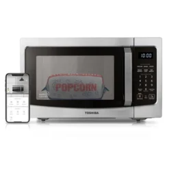 Toshiba 1.3 Cu. Ft. 1100-Watt Smart Countertop Microwave Oven With Humidity Sensor (Stainless Steel) -Target KitchenAid GUEST 2880fa29 bd20 4d1e b44e 4caa7ab53d7b