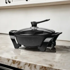 Brentwood Electric Non-Stick 6Qt Shabu Shabu Pot With Divider In Black -Target KitchenAid GUEST 28c3d20c a712 4281 9191 2260fe4b1b85