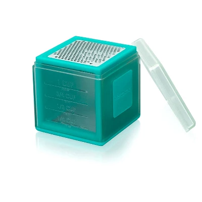 Microplane 3-in-1 Cube Grater With Fine, Ribbon, And Coarase Blades 4 Microplane 3-in-1 Cube Grater With Fine, Ribbon, And Coarase Blades - Image 2