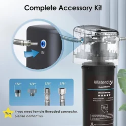 Waterdrop 10UA Under Sink Water Filter System, 8K Gallons, Reduces PFAS, PFOA/PFOS, Lead, Chlorine, Extra RF10 Replacement Filter -Target KitchenAid GUEST 291fd945 f7e8 4a59 951a 817f60e45dcf