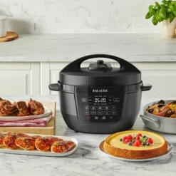 Instant Pot RIO WIDE 7.5qt 7-in-1 Electric Pressure Cooker & Multi-Cooker: 1200W, Dishwasher-Safe Parts