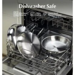 KOCH SYSTEME CS Stainless Steel Pan, 10inch/12inch Tri-Ply Stainless Steel Frying Pan With Stay-Cool Handle, Sliver -Target KitchenAid GUEST 2a2a5c01 5ed6 489d a388 04d4e49a31c7