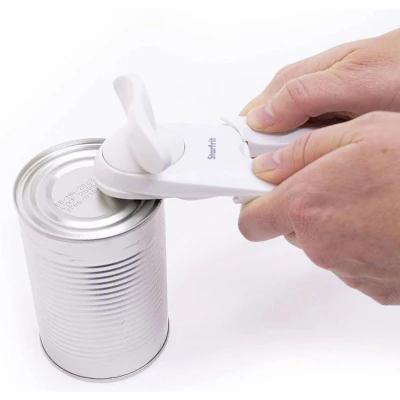 Beaver Can Opener - Safe - Holds And Leaves No Sharp Edges On Lid - Comfort Grip 5 Beaver Can Opener - Safe - Holds And Leaves No Sharp Edges On Lid - Comfort Grip - Image 3