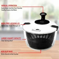 Brentwood Salad Spinner With 5-Qt. Serving Bowl -Target KitchenAid GUEST 2a373f83 d968 43eb b246 b7db6707f757