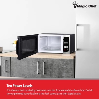 Magic Chef 1100 Watt Microwave With Digital Touch Controls And Display 6 Magic Chef 1100 Watt Microwave With Digital Touch Controls And Display - Image 4