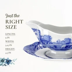 Spode Blue Italian 9 Oz Gravy Boat And Saucer, Earthenware Sauce Boat With Large Handle, Classic Countryside Design, Dishwasher & Microwave Safe 14 Spode Blue Italian 9 Oz Gravy Boat And Saucer, Earthenware Sauce Boat With Large Handle, Classic Countryside Design, Dishwasher & Microwave Safe -Target KitchenAid GUEST 2ac4c573 cae2 4cba b9ee 348b6445c6ec