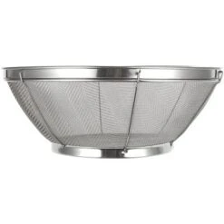 [Juvale] Juvale Large Fine Mesh Pasta Strainer, Metal Colander For Rice, Quinoa, Yogurt, 11 X 4 In -Target KitchenAid GUEST 2acd6b03 468a 4f7e a08b b5305461467c