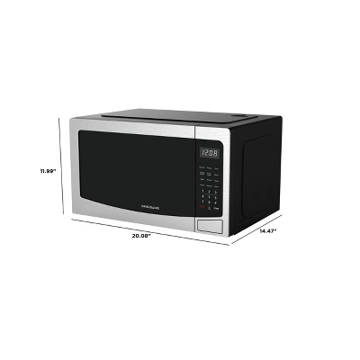 Frigidaire 1000W 1.1CF Countertop Microwave Oven Stainless Steel Finish: 10 Speeds, ETL Listed, 1 Year Warranty 10 Frigidaire 1000W 1.1CF Countertop Microwave Oven Stainless Steel Finish: 10 Speeds, ETL Listed, 1 Year Warranty - Image 8