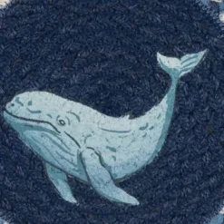 Earth Rugs Ocean-Themed Rustic Decor – Hand-Stenciled Beluga Whale On Jute -Target KitchenAid GUEST 2b99a57b 7f2e 471c aa12 9229d6f6808a