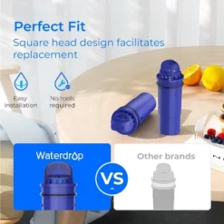 Waterdrop Replacement For Pur Water Filter, Pack Of 4 -Target KitchenAid GUEST 2c555978 7e72 4d3b 8a40 c82854e54236