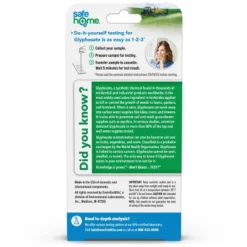 Safe Home Glyphosate Household Test Kit (DIY Testing)