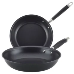 Anolon Advanced Home 10.25" And 12.75" Hard Anodized Nonstick Frying Pan Set Onyx -Target KitchenAid GUEST 2cce9931 6a3c 4800 a02b 28019e32e9e4