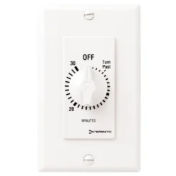 Intermatic - Indoor - Spring Wound Timer - 277 V - White