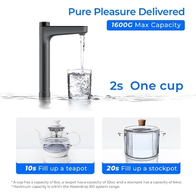 Waterdrop X16 Tankless Reverse Osmosis System NSF/ANSI 58 And 372 Certified Under Sink RO Alkaline Mineral PH Water Filter Pitcher 8 Waterdrop X16 Tankless Reverse Osmosis System NSF/ANSI 58 And 372 Certified Under Sink RO Alkaline Mineral PH Water Filter Pitcher - Image 6