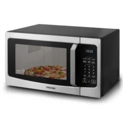 Toshiba 1.3 Cu. Ft. 1100-Watt Smart Countertop Microwave Oven With Humidity Sensor (Stainless Steel) -Target KitchenAid GUEST 2ddad4c9 2c28 4881 8ecc 1fe9f32f8659