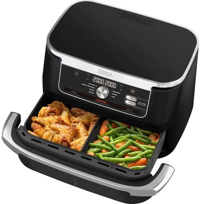 Ninja Foodi 7-in-1 DualZone FlexBasket Air Fryer W/ 11-qt MegaZone Factory Refurbished 9 Ninja Foodi 7-in-1 DualZone FlexBasket Air Fryer W/ 11-qt MegaZone Factory Refurbished - Image 7