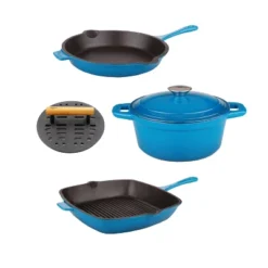 BergHOFF Neo 10Pc Cast Iron Cookware Set With Matching Lid, Oven-Safe Up To 400 Degrees -Target KitchenAid GUEST 2e63bfd6 d95f 4354 bcdf a598dd8c5b21