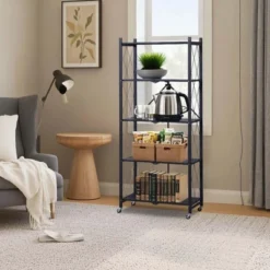 1 Set Of Carbon Steel Kitchen Rack Floor-Standing Free Installation Large Folding Shelf 15 1 Set Of Carbon Steel Kitchen Rack Floor-Standing Free Installation Large Folding Shelf -Target KitchenAid GUEST 2e75a570 a981 4edf 898c a54a253251c6